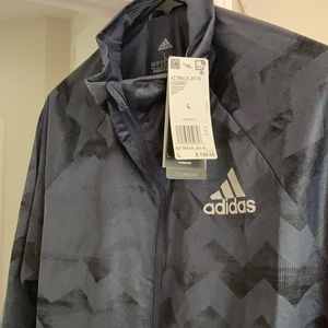 Adidas AdiZero Track Jacket Men’s L NWT